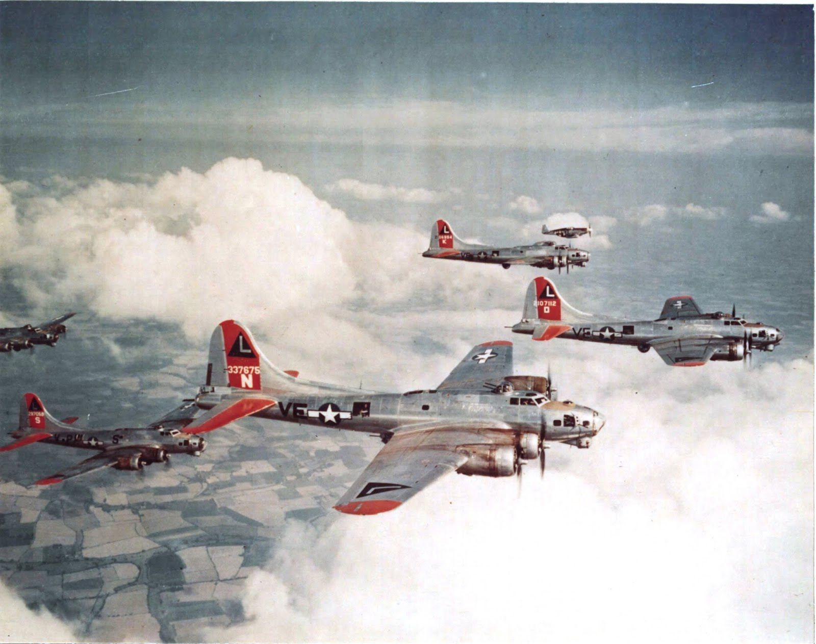 B-17G Fortresses of the 381st Bomb Group